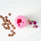 Молд «Мишутка», силикон, 5,8×5,8× 5,5 см, цвет розовый - Фото 6