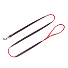 Комплект "Джинс", ширина 1 см, поводок 120 см, шлейка 25-40 см, красный - Фото 8