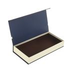 Коробка подарочная прямоуг 12,5 х 25 х 4 см "Бантик", цвет синий - Фото 2