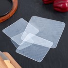 Набор силиконовых крышек «Чудо», 4 шт: 9×9 см/14×14 см (2 шт)/19,5×19,5 см - Фото 1