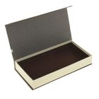 Коробка подарочная прямоуг 12,5 х 25 х 4 см "Бантик", цвет серый - Фото 2