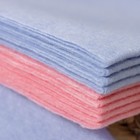 Набор вискозных салфеток универсальных Доляна, 30×34 см, 10 шт., плотность 80 г/м², МИКС - Фото 3