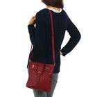 Сумка женская, 1 отдел, наружный карман, бордовый - Фото 2