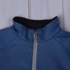 Комплект для мальчика (джемпер+штанишки), рост 74-80 см (48), цвет синий+темно-серый Д 15206/9-П - Фото 3