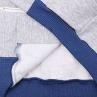 Комплект для мальчика (джемпер+штаны), рост 98-104 см (56), цвет серый меланж/джинсовый (арт. Д 15206/9-П) - Фото 2