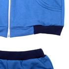 Комплект для мальчика (джемпер+штаны), рост 110-116 см (60), цвет синий/тёмно-серый (арт. Д 15206/9-П) - Фото 5