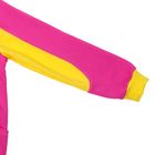 Комплект для девочки (джемпер+штаны), рост 110-116 см (60), цвет фуксия/лимон (арт. Д 15206/8-П) - Фото 3