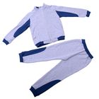 Комплект для мальчика (джемпер+штаны), рост 134 см (68), цвет серый меланж/джинсовый (арт. Д 15206/9-П) - Фото 1