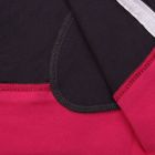 Спортивная куртка для девочки, рост 140 см (72), цвет серый меланж/фиолетовый (арт. Д 1945-П) - Фото 2