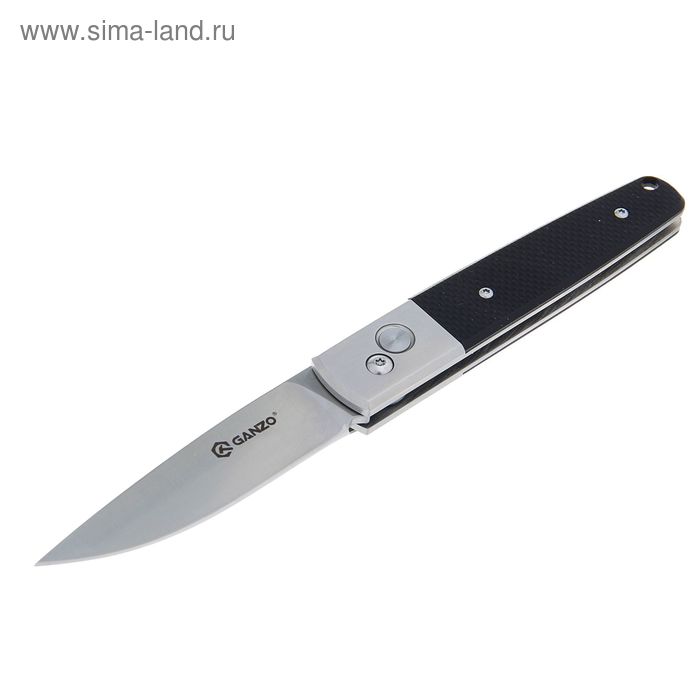 Нож складной "Ganzo" G7211, рукоять-пластик, сталь 440С - Фото 1