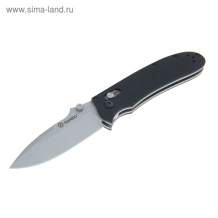 Нож складной "Ganzo" G704, рукоять-G10 , сталь440C (58-60 HRC) - Фото 1