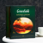 Чай черный Greenfield Golden Ceylon, 100 пакетиков*2 г - фото 321184618