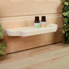 Полка для эфирных масел «Лира», 30×7×3 см, деревянная, настенная, «Добропаровъ» - Фото 1