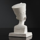 Фигура "Нефертити" белая 8х9,5х17см - Фото 4
