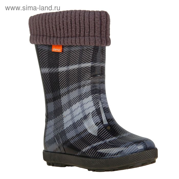 Сапоги резиновые Demar krata szara 0048 AE (р. 20/21) - Фото 1