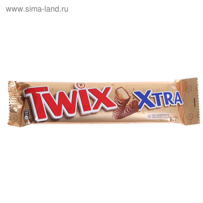 Шоколадный батончик Twix Xtra, 82 г (1276854) - Купить по цене от 43.37 ...