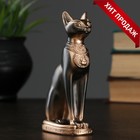 Фигура "Кошка египетская" бронза, 7х14х5см - Фото 1
