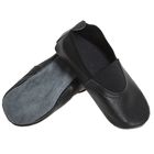 Чешки из натуральной кожи, длина по стельке 16,5 см, цвет чёрный, МИКС - Фото 1