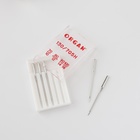 Иглы для бытовых швейных машин, универсальные, №70-100, 5 шт - Фото 2