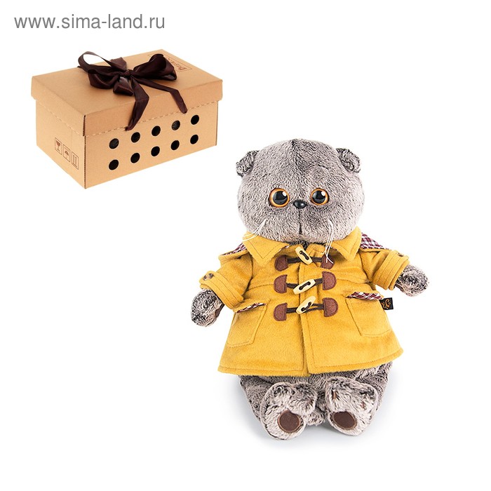 Мягкая игрушка "Басик в дафлкоте" - Фото 1