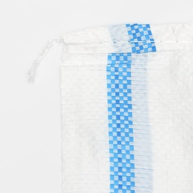 Мешок полипропиленовый 50?80 см, белый, 25 кг (комплект 10 шт)