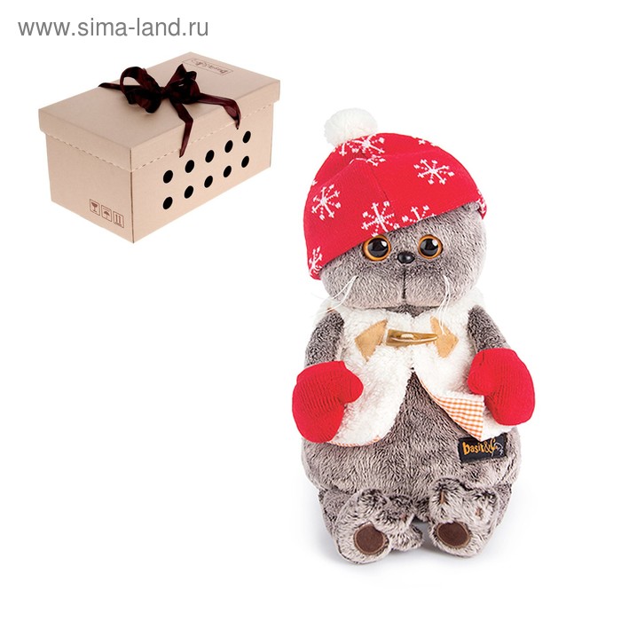 Мягкая игрушка "Басик в варежках" - Фото 1