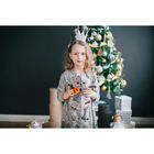 Мягкая игрушка «Басик» с рыжим бархатным бантом, 25 см - Фото 6