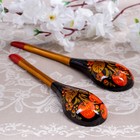 Ложка салатная «Хохлома», микс - Фото 3