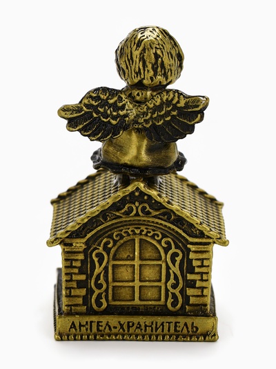 Колокольчик «Ангел - Хранитель», металл, 7×3.5 см