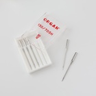 Иглы для бытовых швейных машин, универсальные, №80/12, 5 шт - Фото 2