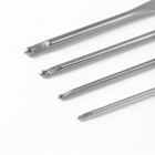 Крючки для вязания металлические «Рукодельница», d = 1/1,2/1,6/2 мм, 13,5 см, 4 шт - Фото 2