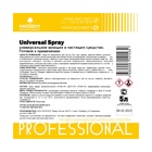 Универсальное моющее и чистящее средство Universal Spray, готовое к применению, 5 л 1284631 - фото 13932182