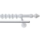 Карниз двухрядный, 300 см, цвет белый - Фото 1