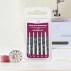 Иглы для бытовых швейных машин, для трикотажа, №70-100, 5 шт - Фото 5