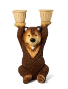 Садовая фигура из гипса «Медведь большой с кашпо», 75×30×40 см - Фото 10