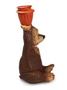 Садовая фигура из гипса «Медведь большой с кашпо», 75×30×40 см - Фото 5