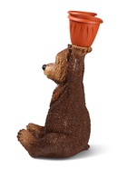 Садовая фигура из гипса «Медведь большой с кашпо», 75×30×40 см - Фото 7