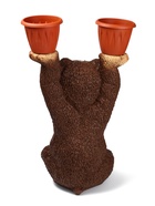 Садовая фигура из гипса «Медведь большой с кашпо», 75×30×40 см - Фото 9