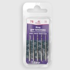 Иглы для бытовых швейных машин, для трикотажа, №75, 5 шт - Фото 3