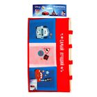 Кармашки горизонтальные настенные на 3 отделения "Самый лучший", Тачки - Фото 2