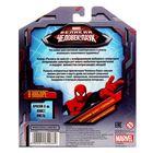 Роспись по холсту по номерам красками (наб.6 цветов по 3мл + кисть + 1 пакет блестки), Человек-Паук - Фото 4