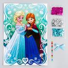 Аппликация пайетками для детей «Холодное сердце», набор для творчества, А4 - Фото 8