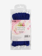 Нитки мулине №820, 8±1 м, набор 6 шт., тёмно-синие - Фото 4