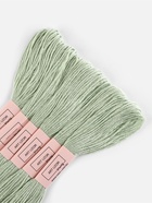 Нитки мулине №3064, 8±1 м, набор 6 шт., светло-зелёный - Фото 2