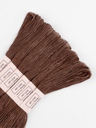 Нитки мулине №3860, 8±1 м, набор 6 шт., коричневый - Фото 2