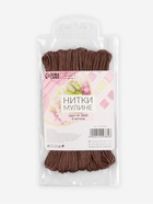 Нитки мулине №3860, 8±1 м, набор 6 шт., коричневый - Фото 4
