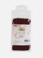 Нитки мулине №3857, 8±1 м, набор 6 шт., тёмно-коричневый - Фото 5