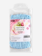 Нитки мулине №3841, 8±1 м, набор 6 шт., светло-голубой - Фото 4