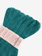 Нитки мулине №3808, 8±1 м, набор 6 шт., тёмно-бирюзовый - Фото 2