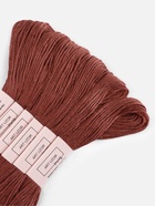 Нитки мулине №3858, 8±1 м, набор 6 шт., коричневый - Фото 2